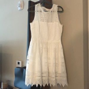 Beautiful BB Dakota white eyelet dress!